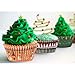 250 Pack Christmas Party Supplies Standard Paper Cupcake Liners Holders Toppers Wrappers Disposable Baking Cups Muffin Liners for Christmas Party Decoration