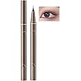 Black Liquid Eyeliner, Liquid Eye Liner Waterproof And Smudge Proof Eyeliner Makeup, High-Pigmented Liquid Eyeliner Pen For Women Long-Lasting Wear, Felt Tip, Smooth, Quick Drying, Lightweight