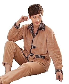 【クリックで詳細表示】【選べる2柄 カップル 高品質】秋 冬 上質 男 女 カップル ペア 肌触り 抜群 ルームウエア パジャマ 厚手フランネル 柔らか 長袖 キャップ付 ペア 上下セット 超暖かい ふんわり 防寒 あったか