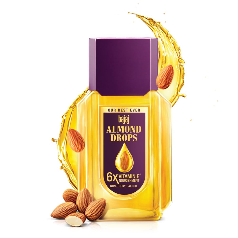 Bajaj Almond Drops Hair Oil 50 ml (Ship from India)