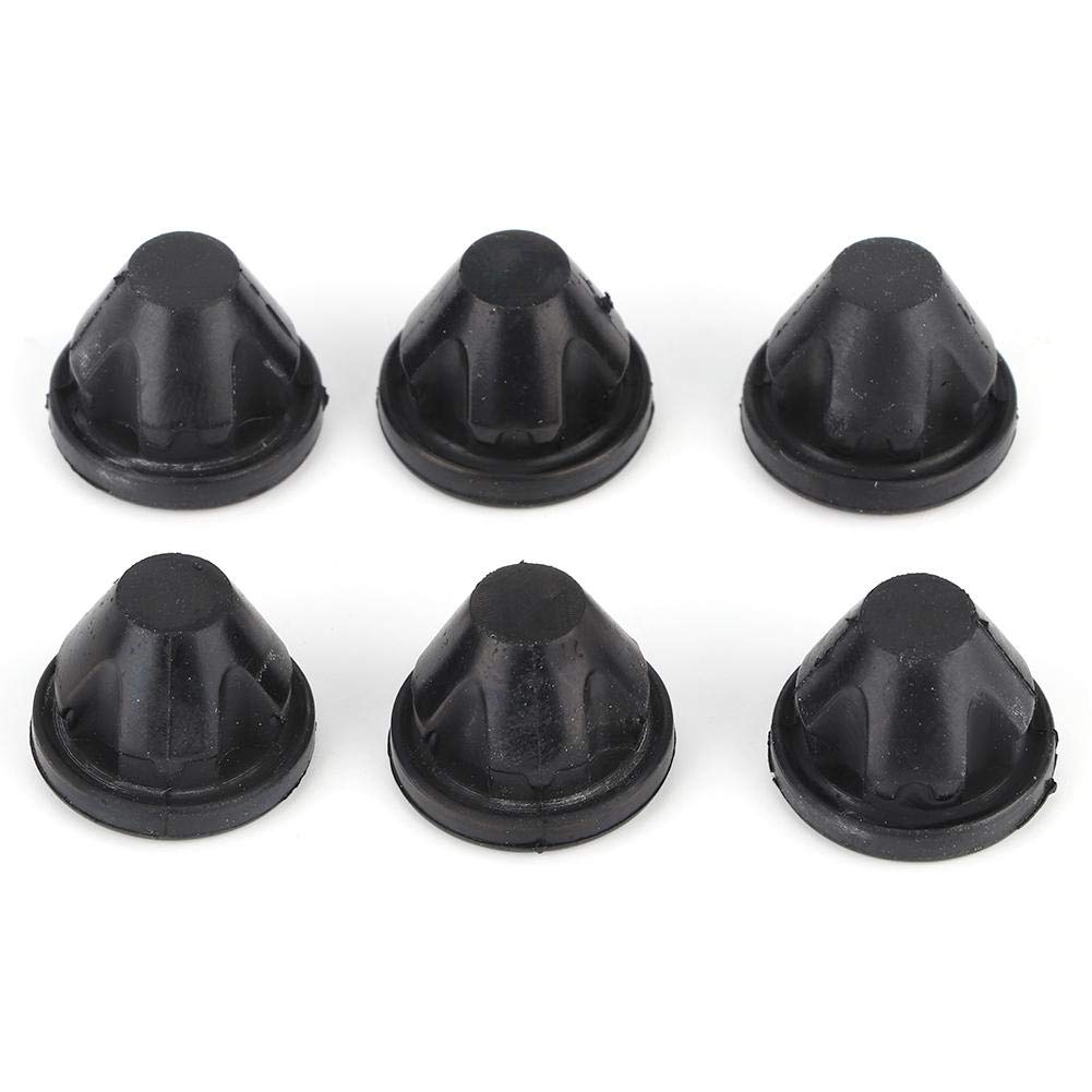 KIMISS Engine Cover Grommet, 6pcs Engine Cover Grommet Rubber Trim 03G103184C Fits for PD100 PD140 PD170