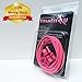 TitanFit4U Lock 'N' Clip Laces - Premium Elastic No Tie Shoelace - Latest Trainer Laces for Sport and Active Running - Cool Style Colored Shoe Laces for Kids and Adults (Neon Pink)