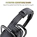 Sumsonic Safety Ear Muffs Shooters Hearing Protection with Folding Padded Head Band and Comfortable Ear Cups, Adjustable To Fit Any Sizes