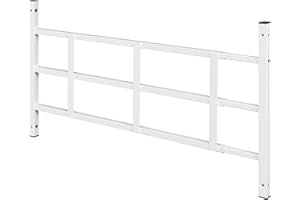 DEFENDER SECURITY Segal S 4752 Fixed Window Guard – Adjustable Child Safety Window Guard Prevents Accidental Falls, Tamper Resistant Screws Included, Non-Egress, White, 23-1/2 to 38 In. W x 15-1/4 In. H (Single Pack)