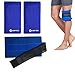 Ice Pack for Knee Large Reusable Gel Ice Wrap for Knee Injuries, Swelling, Bruises, 2 Ice Gel Cold Packs Cold Compress Hot Therapy for Arthritis, Meniscus Tear and Muscle Pain Relief, 21.7'' x 9.8''