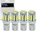 T10 168 LED Bulb SAFEGO 194 W5W 2825 Wedge White 10SMD 7020 LED Bulbs Super Bright Replacement Lights Side Lamps Interior Light Pack of 4