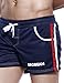 SEOBEAN Mens Low Rise Sports Soft Running Training Short Pants (XL(34-36