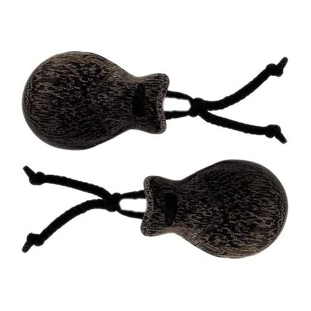 Gewa Castanets - 830416 - Tigerwood - with string - pair — image 1