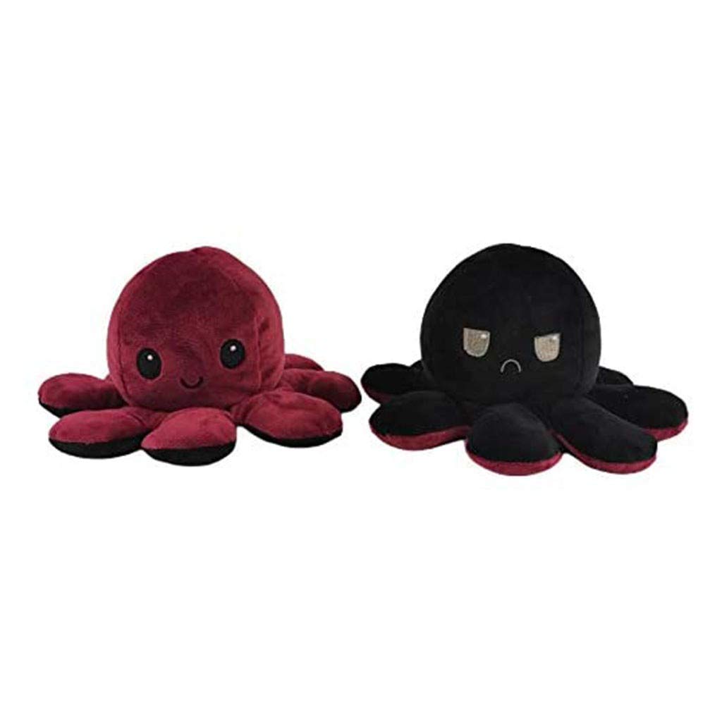 DoubleSided Flip Octopus Plush Toys Reversible Octopus Plush Dolls