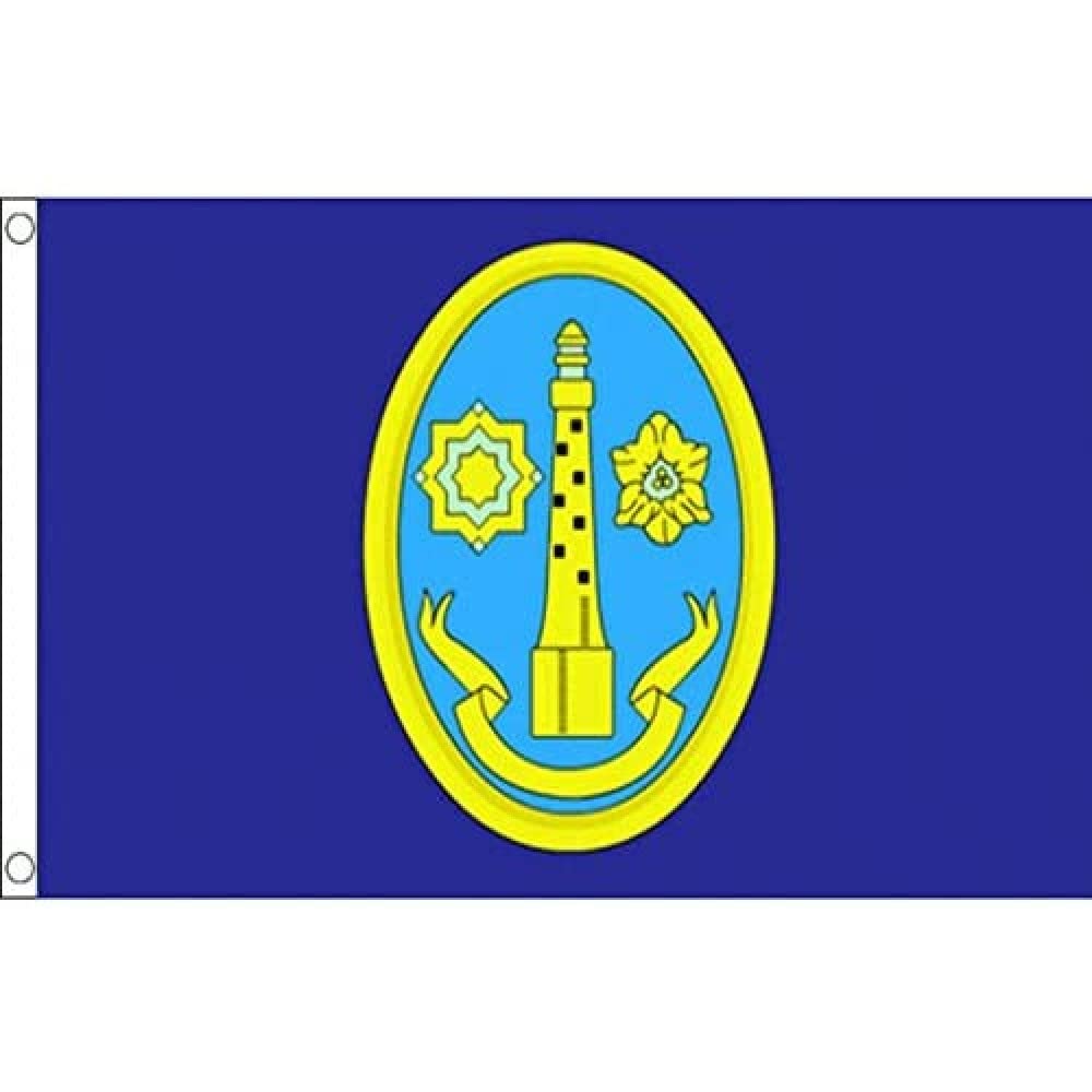 AZ FLAG - Isles Of Scilly Flag - 3x5 Ft - 100D Polyester Syllan Banner with Two Metal Grommets - Fade Resistant - Vivid Colors - 3' x 5' Feet - 150x90 Cm