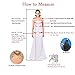 Chiffon Long Bridesmaid Dresses Sweetheart Prom Evening Gowns Party Formal Plus Size Dress Champagne US 10