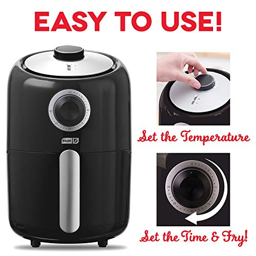 DASH Compact Air Fryer Oven Cooker with Temperature Control, Nonstick