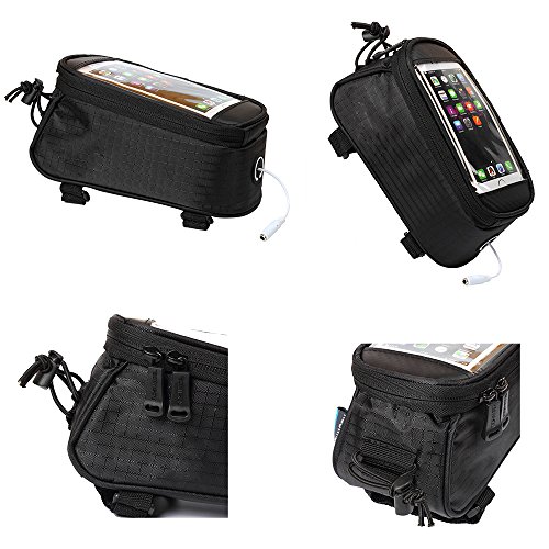 image for JOY COLORFUL Bicycle Bags Bicycle Front Tube Frame Cycling Packages 4.