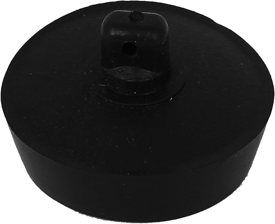 Sourcingmap Rubber Water Sink Disposal Stopper Sink Stopper Kitchen Sink Garbage Disposal Drain Stopper Black