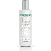 Pharmagel Hydra Cleanse Water Rinseable Facial Cleanser for All Skin Types | Natural Face Wash | Hydrating, Age Defying, and Revitalizing Face Cleanser | 8.5 fl. oz.