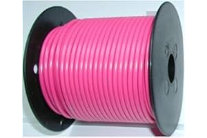 LAWRENCE MARINE PRODUCTS 14 AWG Tinned Marine Primary Wire, Pink, 500 Feet