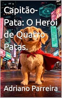 Livro Capitão-Pata: O Herói de Quatro Patas.
