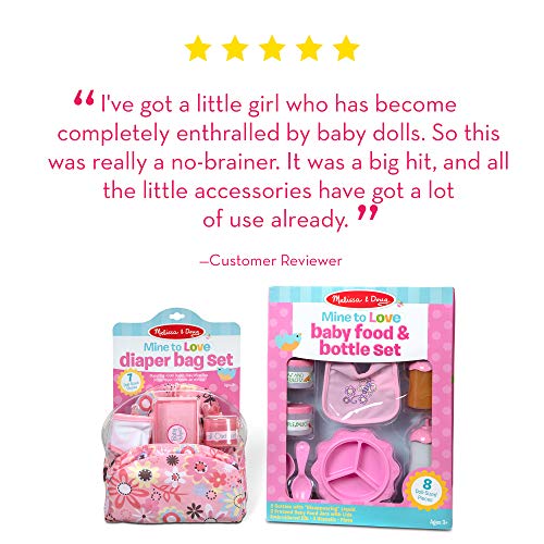 Mua Melissa & Doug Mine to Love Doll Feeding and Changing Accessories