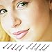 Lisli® 60x Rhinestone Stainless Steel Crystal Nose Ring Bone Stud Body Piercing Jewelry (Mixed Color)