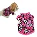 haoricu Puppy Clothes, Spring Winter Pet Coat Pet Dog Clothes Cat Puppy Pet Puppy Vest T Shirt Small Pet Clothes Dog Hoodie Custome Apparel Warm Sweatshirt (Black, X-Small)