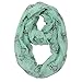 Summer Infinity scarves - Animal print scarf – Eye glasses print - With dog design - Cat design – Ocean creatures/sea shells print