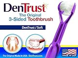 DenTrust 3-Sided Toothbrush ::: Soft :: with Automatic 45 Degree Angle by DenTrust Toothbrush