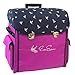 Eversewn Sewing Machine Navy/Pink Rolling Tote