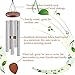 VenKoda 2 Pack Amazing Grace Wind Chimes Outdoor Large Deep Tone Sympathy Wind Chime Memorial Mother Gifts Metal Garden Decoration Patio Porch Remembrance Bell Wind Chime for Funeral -24 Inch