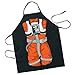 ICUP Star Wars - Luke Skywalker X-Wing Pilot  Be The Character Adult Size 100% Cotton Adjustable Black Apron