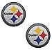 Steelers Embroidered Applique Patch Tactical Military Morale Hook and Loop Fasteners Backing Patches Badge Emblem Sign 2.36 inch 2PCS