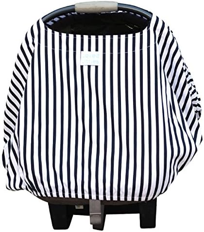Loved Littles Multiuse Baby Car Seat Cover, 4-in-1 Infant Carrier, Shopping Cart Cover, Nursing Cover, High Chair Cover