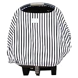 Loved Littles Multiuse Baby Car Seat Cover, 4-in-1 Infant Carrier, Shopping Cart Cover, Nursing Cover, High Chair Cover