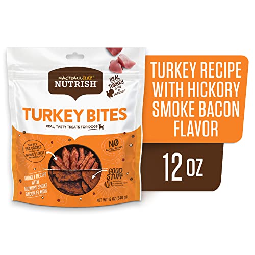 Rachael Ray Nutrish Turkey Bites Real Meat Grain Free Dog Treats