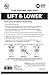 Lift and Lower (2-Pack) Toilet Seat Lifting Handle - Antimicrobial / Germ Free