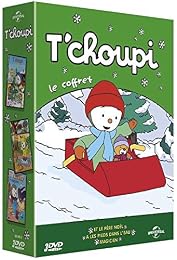 T'choupi - Le Coffret - Et Le Père Noël + À Les Pieds Dans L'eau + Magicien - Pack