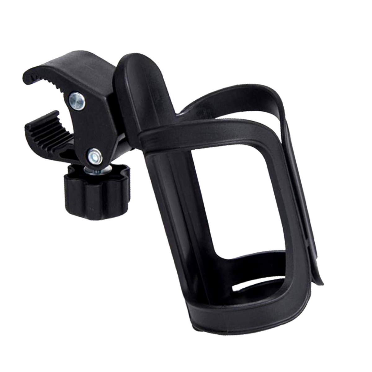 ICOUVA Stroller Universal Pram Cup Holder 360 Degree Rotatable Pushchair Bottle Organizer Drink and Coffee Cup Holder for Baby Bottles, Bike and Beverage Bottles