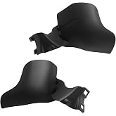 Mid-Frame Air Deflectors Plastic Heat Shield for Harley Softail 2018-2025 | 2PCS,OEM Fit,for Softail Breakout/Fat Boy/Bob/Heritage Classic/Hydra-Glide Revival/Low Rider/Street Bob/Sport Glide/Deluxe