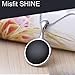 Wensltd Necklace Stainless Steel Pendant For Sleep Fitness Monitor Misfit Shine 2