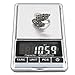 Mini Digital Jewelry Scale,High Precision Pocket Grams Weigh Reloading Scale 300g/0.01g with LCD Blacklight for General Laboratory, Commercial, and Educational use