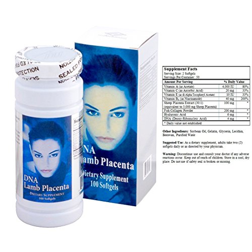 Dna Lamb Placenta (100 Softgels)