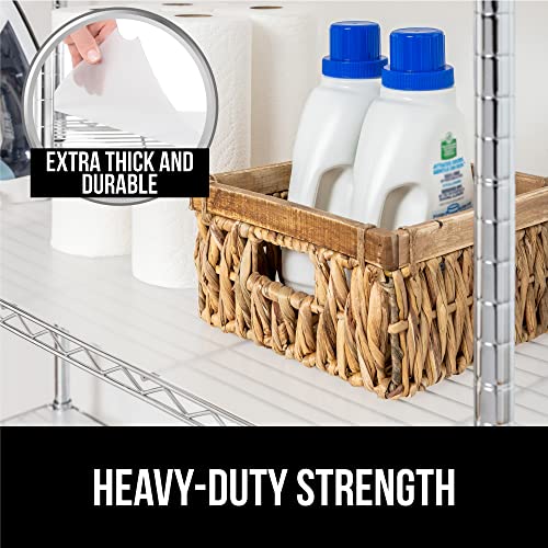 Gorilla Grip Heavy Duty Wire Shelf Liners, Waterproof Value Pack Wired