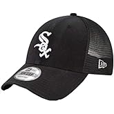 New Era Chicago White Sox Trucker 9FORTY Adjustable Snapback Hat Black