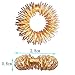 Spiky Sensory Finger Rings, Stress Relief Fidget Sensory Toys(Pack of 12),Fidget Rings Kids Teens & Adults Silent Stress Reducer & Massager for Fidget ADD ADHD OCD Autism