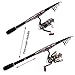Sougayilang Spinning Telescopic Portable Fishing Rod Combos Travel Carbon Fishing Rod and Reel Set