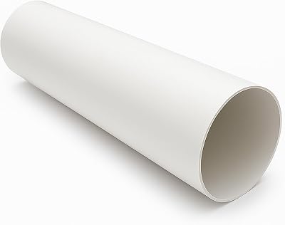 Fantronix 125mm x 500mm Rigid Round Ducting Tube