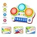 SGILE Baby Drum Musical Toy, Keyboard Piano Drum Set with Music and Lights, Infant Musical Electronic Learning Toy for 1 Year Old Baby Infant Toddler