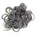 New Style Scrunchie Hair Extension Curly Up Do (Black Grey Mix) [Misc.] Synthetic