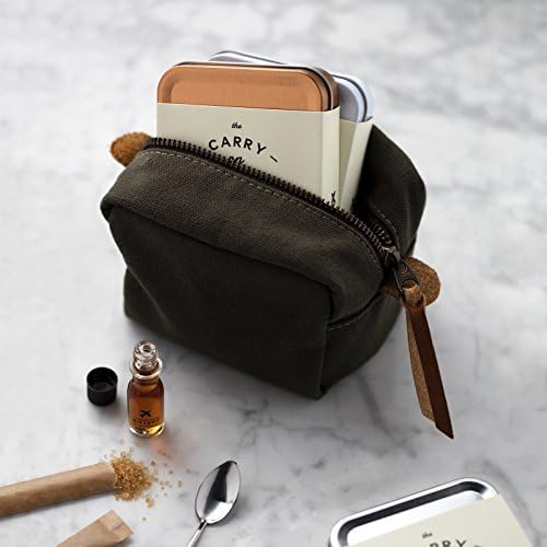 W&P Carry On Cocktail Kit Travel Pack, Forest Green | Set of 3 | Carry on Cocktail Kits Included, Canvas Bag, For Drinks on the Go, TSA Approved 4 W&P Carry On Cocktail Kit Travel Pack, Forest Green | Set of 3 | Carry on Cocktail Kits Included, Canvas Bag, For Drinks on the Go, TSA Approved