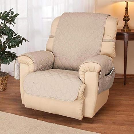 Buy Oakridge Comforts Deluxe Microfiber Recliner Cover Beige