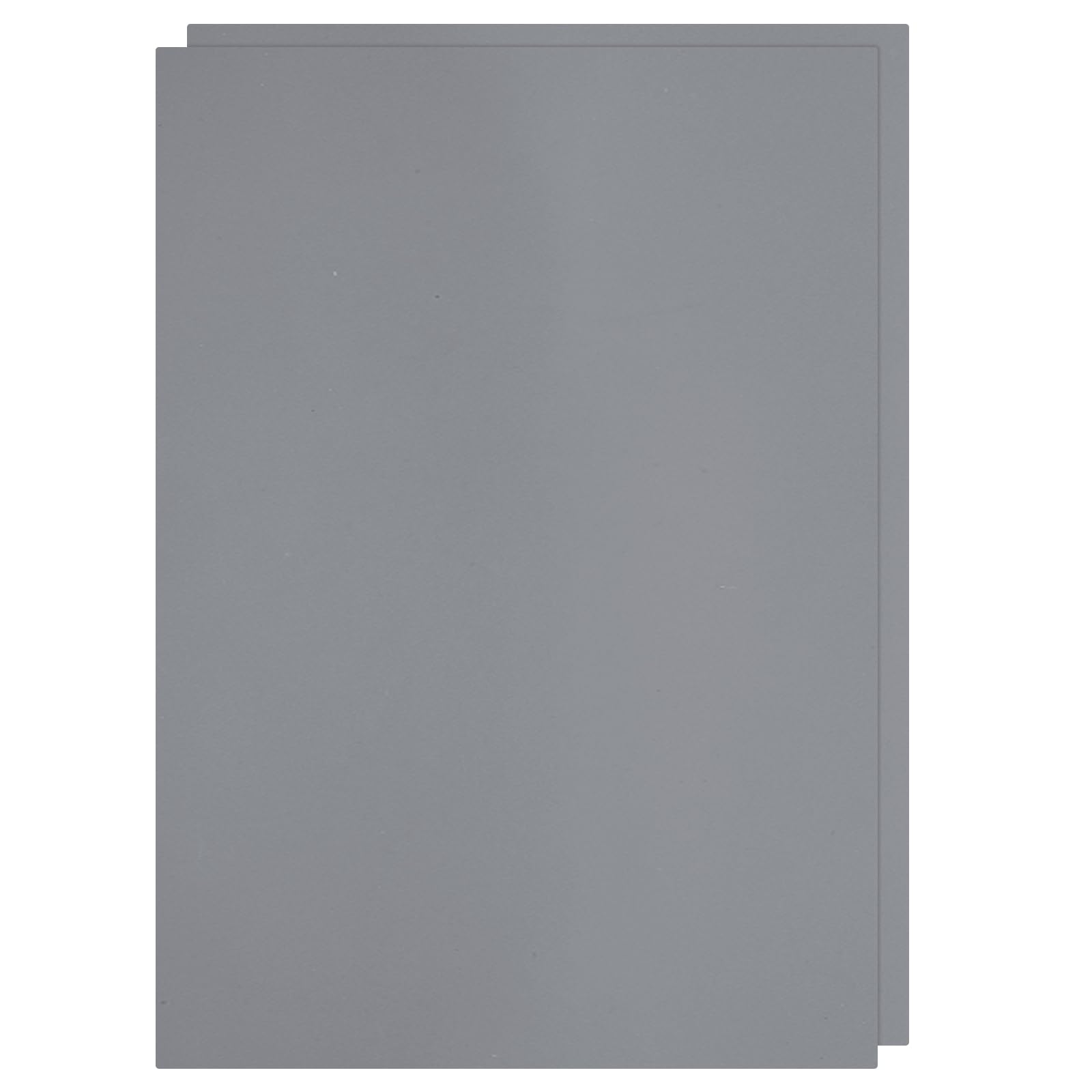 PATIKIL Rubber Stamp Sheets, 2Pcs 11.7x8.3 Soft Rubber Stamp Carving Block A4 Size Stamp Sheet for Laser Engraving Machine Rubber Stamps Ink Stamp Pads, Dark Grey